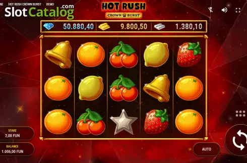 Οθόνη2. Hot Rush Κουλοχέρης 