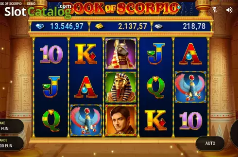 Οθόνη2. Book of Scorpio Double Chance Κουλοχέρης