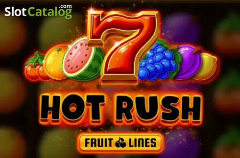 Hot Rush Fruit Lines Λογότυπο Hot Rush Fruit Lines Λογότυπο