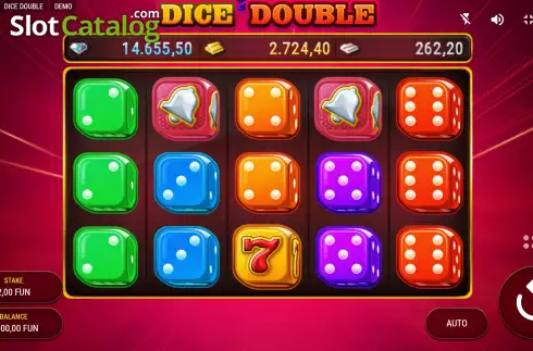 Οθόνη2. Dice Double Κουλοχέρης