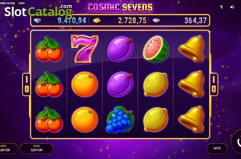 Οθόνη2. Cosmic Sevens Κουλοχέρης