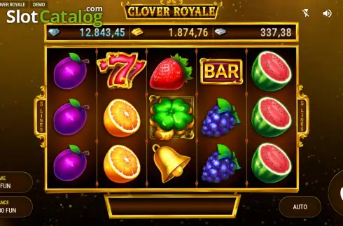 Οθόνη2. Clover Royale Κουλοχέρης 
