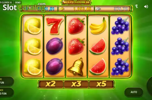 Οθόνη2. Multi Clover 10 Κουλοχέρης