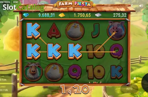 Οθόνη3. Farm Fiesta Κουλοχέρης