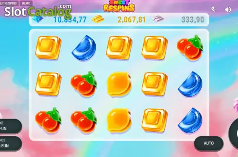 Οθόνη2. Sweet Respins Κουλοχέρης