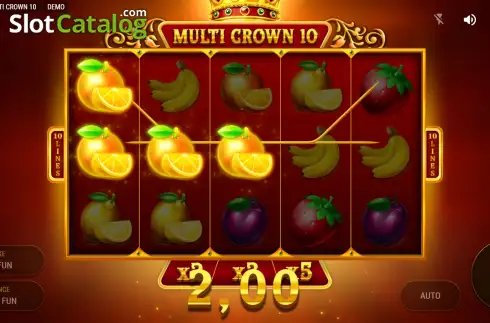 Οθόνη3. Multi Crown 10 Κουλοχέρης