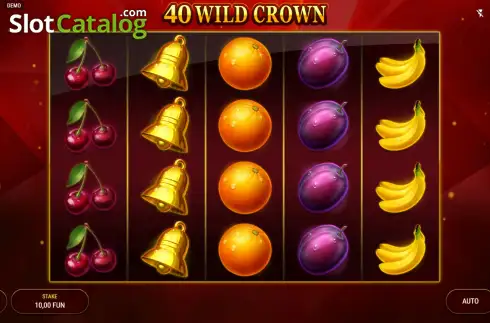 Οθόνη2. 40 Wild Crown Κουλοχέρης 