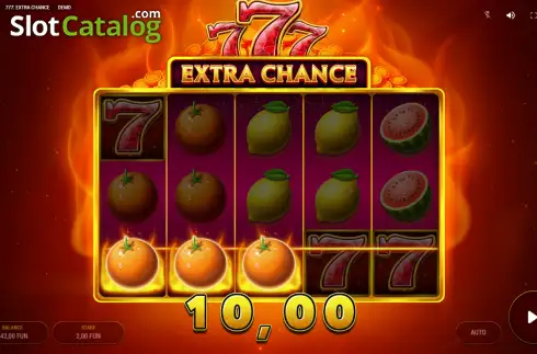 Οθόνη3. 777: Extra Chance Κουλοχέρης