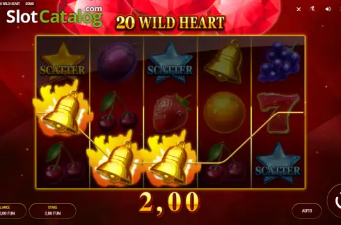 Οθόνη3. 20 Wild Heart Κουλοχέρης 