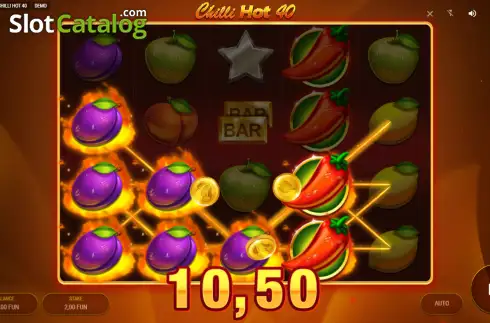 Οθόνη3. Chilli Hot 40 Κουλοχέρης 