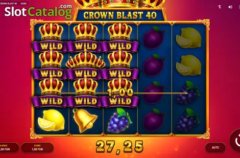 Οθόνη3. Crown Blast 40 Κουλοχέρης