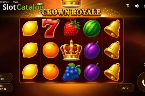 Οθόνη2. Crown Royale Κουλοχέρης