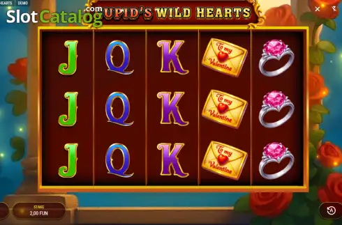 Οθόνη2. Cupid's Wild Hearts Κουλοχέρης
