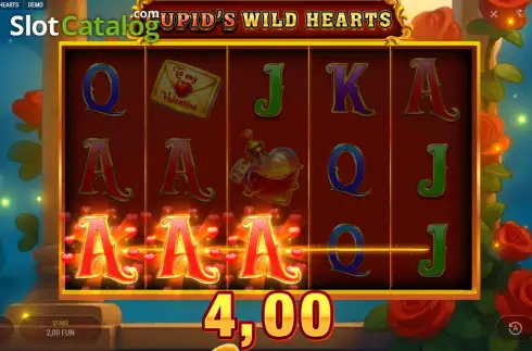 Οθόνη3. Cupid's Wild Hearts Κουλοχέρης
