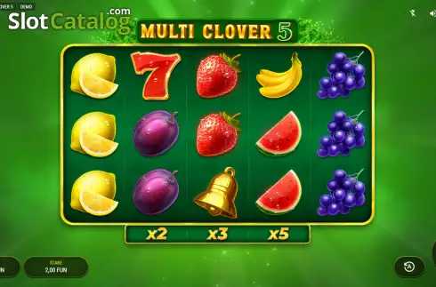 Οθόνη2. Multi Clover 5 Κουλοχέρης 