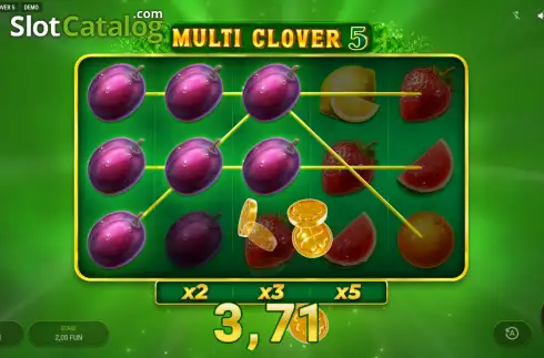 Οθόνη3. Multi Clover 5 Κουλοχέρης 
