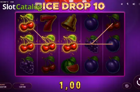 Οθόνη3. Dice Drop 10 Κουλοχέρης