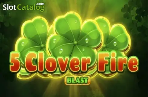 5 Clover Fire Blast Λογότυπο