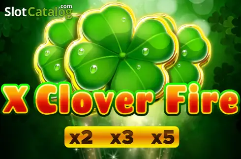 X Clover Fire Λογότυπο