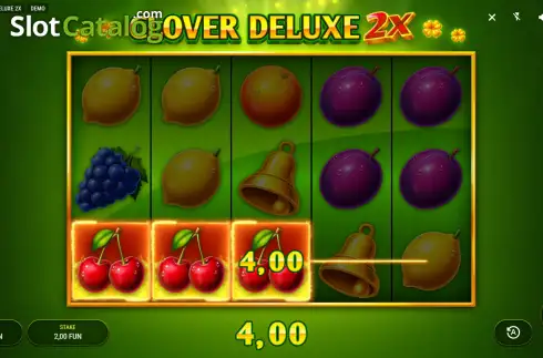 Οθόνη3. Clover Deluxe 2x Κουλοχέρης