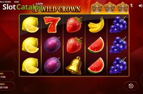 Οθόνη2. X Wild Crown Κουλοχέρης