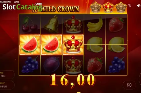 Οθόνη3. X Wild Crown Κουλοχέρης