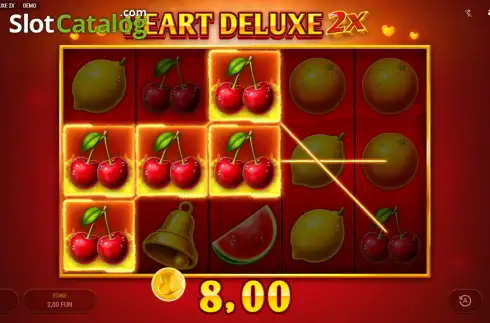 Οθόνη3. Heart Deluxe 2x Κουλοχέρης