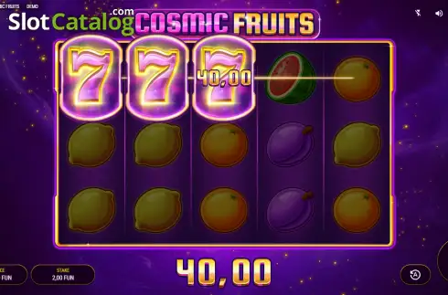 Οθόνη3. Cosmic Fruits Κουλοχέρης 