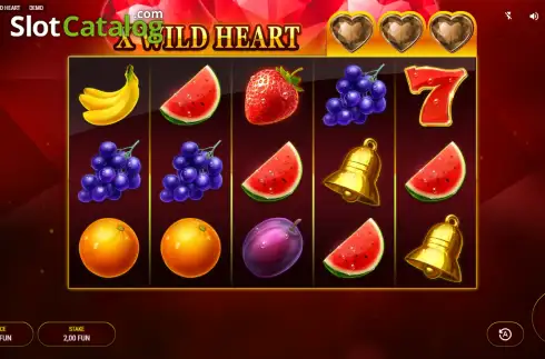 Οθόνη2. X Wild Heart Κουλοχέρης