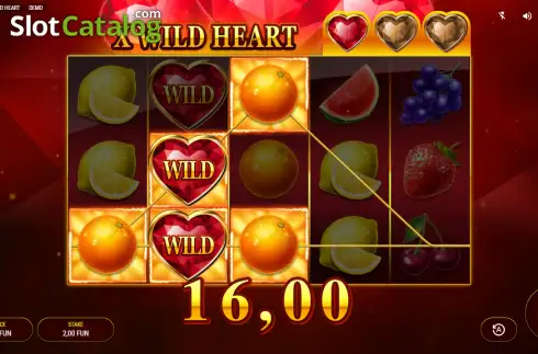 Οθόνη3. X Wild Heart Κουλοχέρης