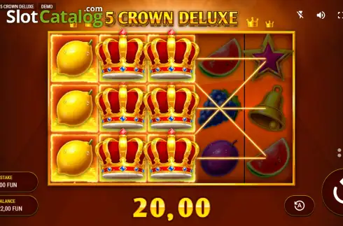 Οθόνη3. 5 Crown Deluxe Κουλοχέρης