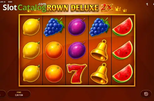 Οθόνη2. Crown Deluxe 2x Κουλοχέρης