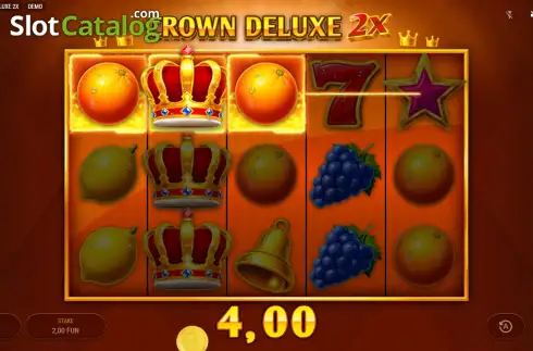 Οθόνη3. Crown Deluxe 2x Κουλοχέρης