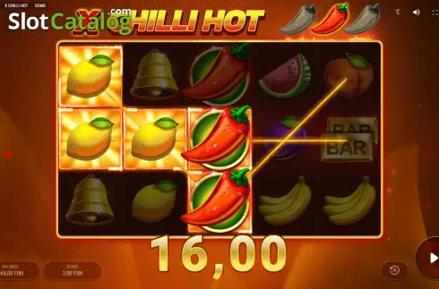 Οθόνη3. X Chilli Hot Κουλοχέρης