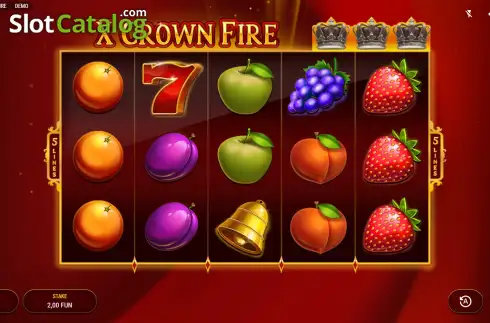 Οθόνη2. X Crown Fire Κουλοχέρης