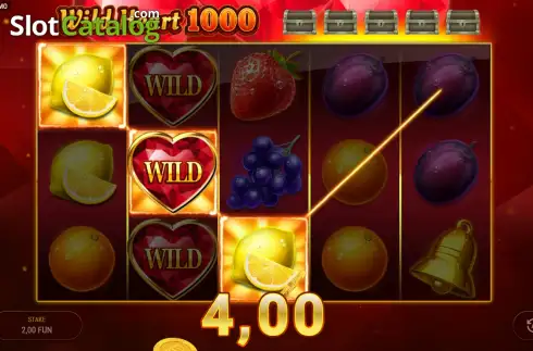 Οθόνη3. Wild Heart 1000 Κουλοχέρης