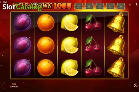 Οθόνη2. Wild Crown 1000 Κουλοχέρης