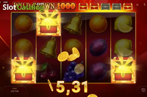 Οθόνη3. Wild Crown 1000 Κουλοχέρης