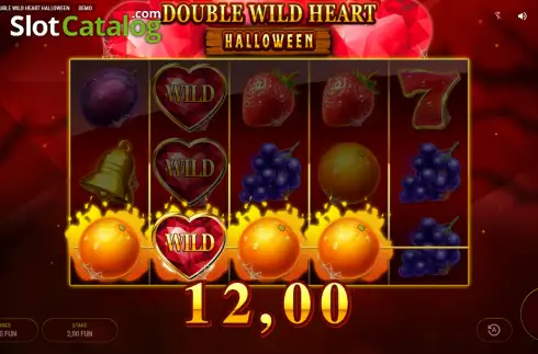 Οθόνη3. Double Wild Heart Halloween Κουλοχέρης 