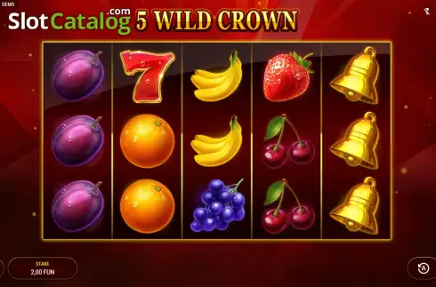 Οθόνη2. 5 Wild Crown Κουλοχέρης