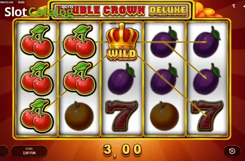 Οθόνη3. Double Crown Deluxe Κουλοχέρης