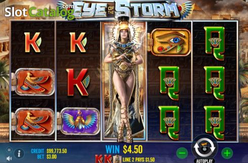 Οθόνη7. Eye of the Storm Κουλοχέρης