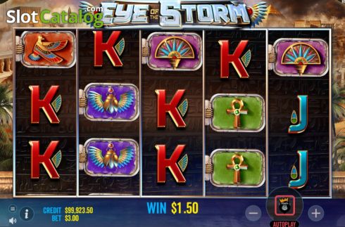 Οθόνη4. Eye of the Storm Κουλοχέρης