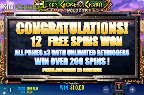 Οθόνη6. Lucky Grace And Charm Κουλοχέρης