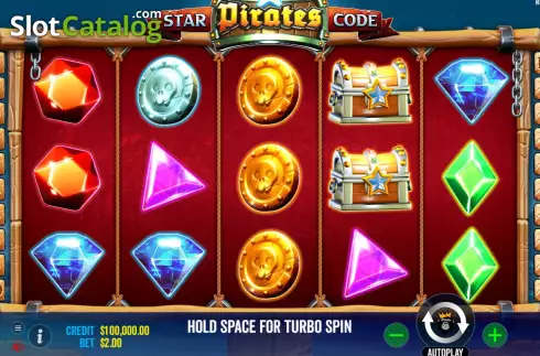 Οθόνη2. Star Pirates Code Κουλοχέρης