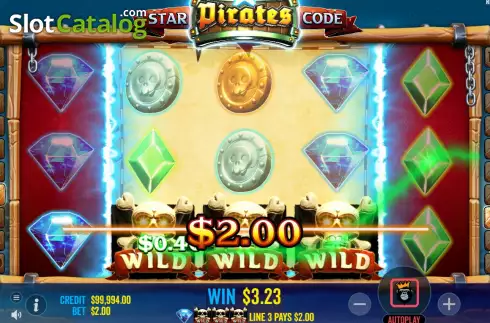 Οθόνη3. Star Pirates Code Κουλοχέρης