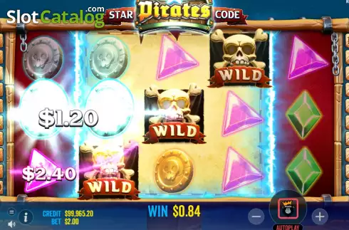 Οθόνη4. Star Pirates Code Κουλοχέρης