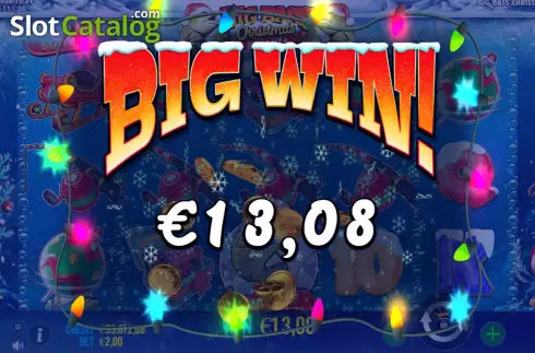 Οθόνη4. Christmas Big Bass Bonanza Κουλοχέρης