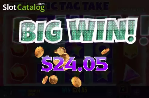 Οθόνη5. Tic Tac Take Κουλοχέρης