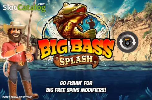 Οθόνη2. Big Bass Splash Κουλοχέρης